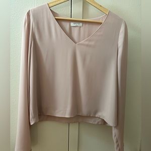 BABATON— Randy Blouse long sleeve, light pink, size M